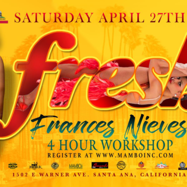 Frances ‘ChaCha’ Nieves – 4-Hour Workshop – April 27, 2019